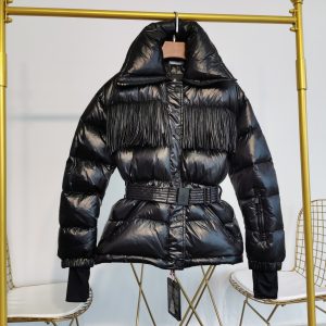 replica Moncler Women's Fashion Black Down Jacket