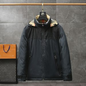 Burberry reversible down jacket for Men Black