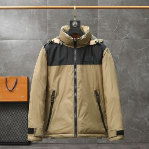 Burberry reversible down jacket for Men Khaki