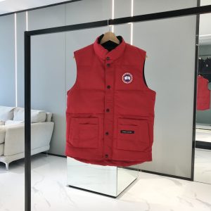 Replica Canada Goose Freestyle Down Vest Red-2