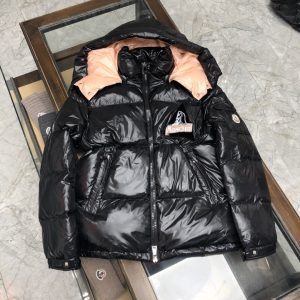 Moncler Down Jacket for Women Fuchsia