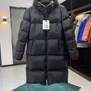 Replica Moncler TEMPLON Men's Long Down Jacket Black