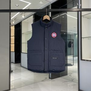 replica Canada Goose Down Vest Dark Dark Blue