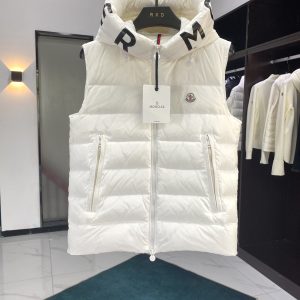 Replica Moncler MONTREUIL Down Vest White