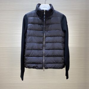 replica Moncler Down Jacket Black, Slim fit down jackets