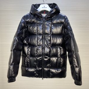 replica MONCLER Down Jacket, Classic Glossy Black Down Jackets