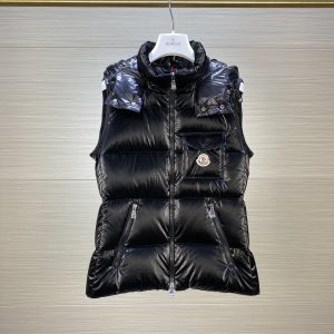 Moncler Down Vest Black