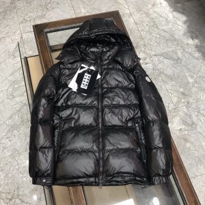 Replica MONCLER x FRAGMENT Short Puffer Down Jacket Black