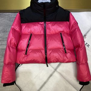 replica MONCLER Jasione Ski Down Jacket Pink for Women