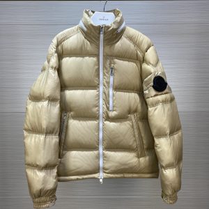 replica Moncler Men's Warm Puffer Down Jacket Brown