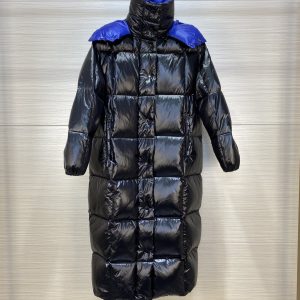 Moncler Parnaiba Women's Long Down Jacket Black