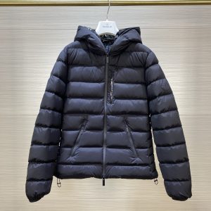 Moncler Short Down Jacket Black