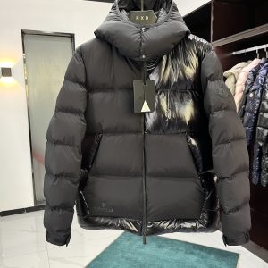 Replica Moncler Pallardy Men's Short Down Jacket Black