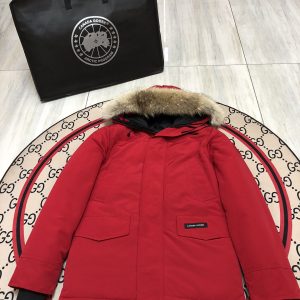 Canada Goose Langford Parka Men's Down Jacket Red