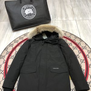 Canada Goose Langford Parka Men's Down Jacket Black