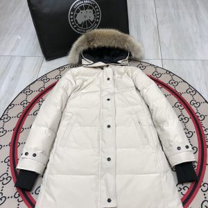 Canada Goose Shelburne Parka Women's Down Jacket White