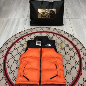 The North Face 1996 Nuptse 4NCH ICON Down Vest Orange