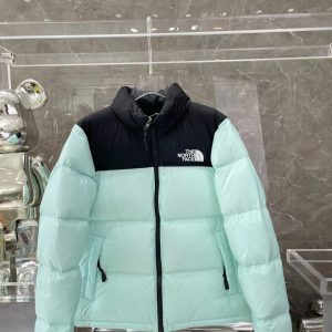 replica The North Face Down Jacket, Puffer Short Down Jacket Mint