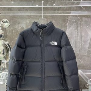 The North Face Down Jacket, Short Puffer Jacket Black