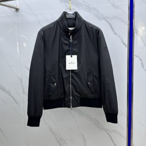 Moncler Short Down Jacket, Warm coat Black