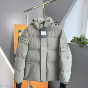 Replica Moncler Puffer Jacket, Hood Down Jacket 2024 Khaki