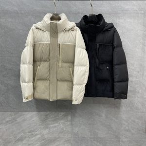 Replica Zegna Men's Short Puffer Down Jacket