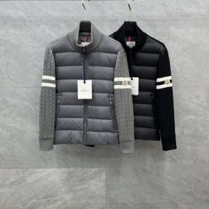 Replica Moncler 2024 Knit padded Down Jacket