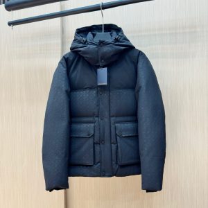 Replica Louis Vuitton luxury down jacket with hood, puffer coat -7