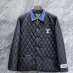 Replica Louis Vuitton luxury down jacket with hood, puffer coat -15