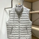 Brunello Cucinelli Stand-Collar Goose-Down Vest real photo 1