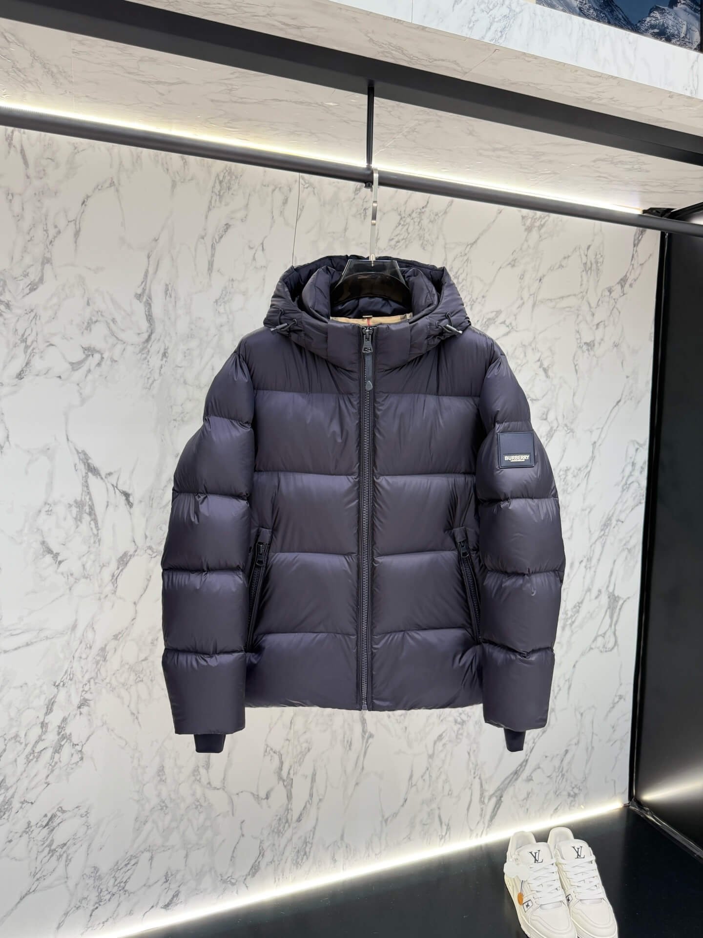 Burberry puffer jacket - real photo 5