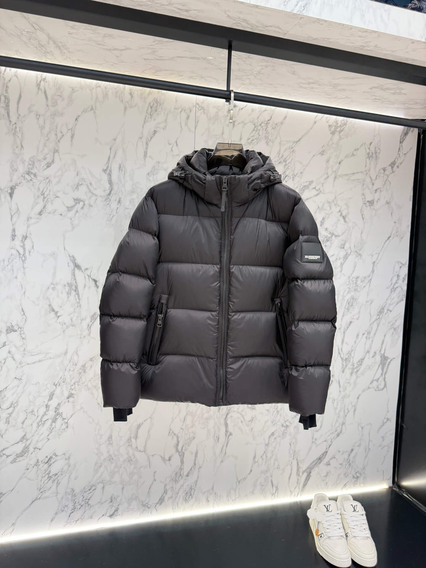 Burberry puffer jacket - real photo 6