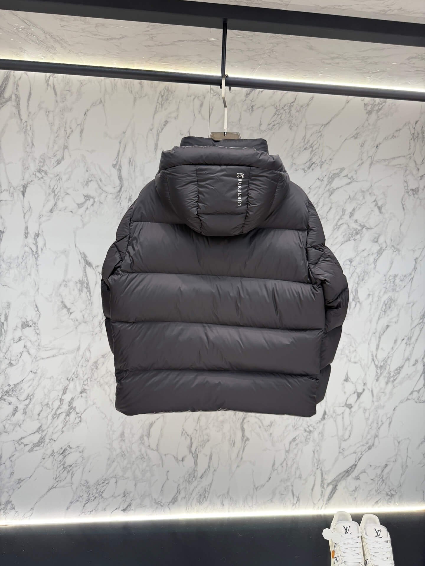 Burberry puffer jacket - real photo 7