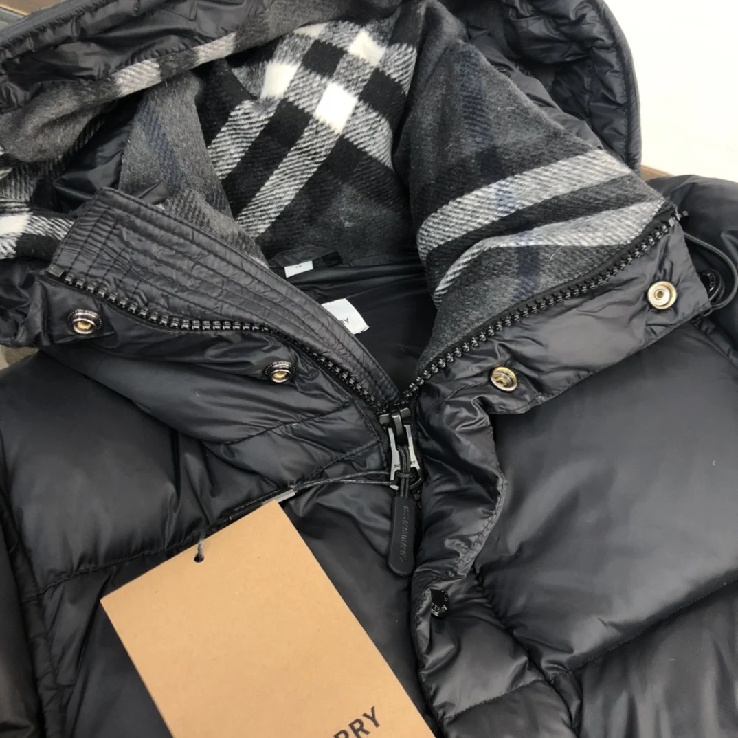 Burberry Doudoune Puffer Jacket - Style 4 - Burberry puffer jacket real photo 3