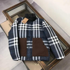 Burberry Doudoune Puffer Jacket - Style 6 - Burberry puffer jacket real photo 1