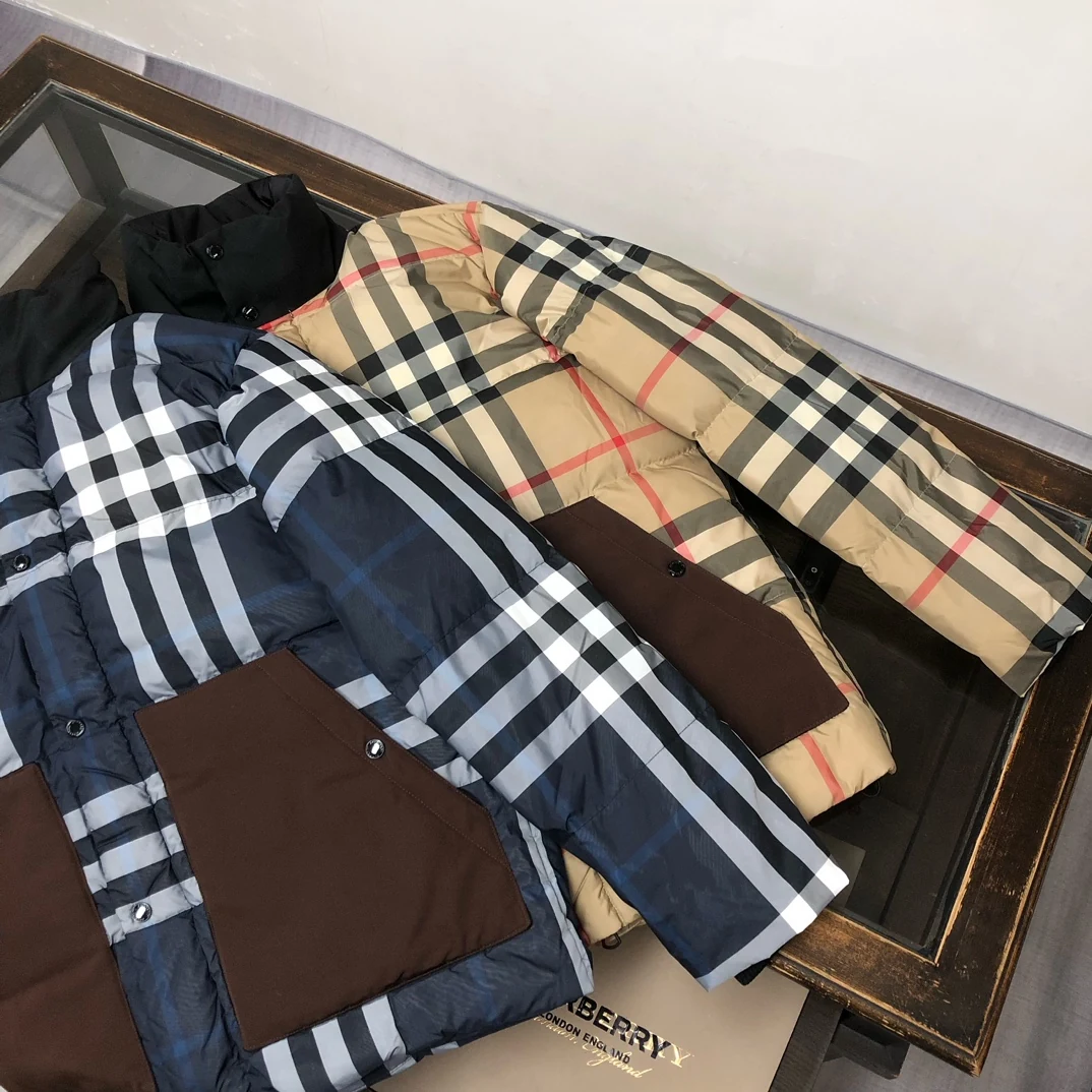 Burberry Doudoune Puffer Jacket - Style 6 - Burberry puffer jacket real photo 2