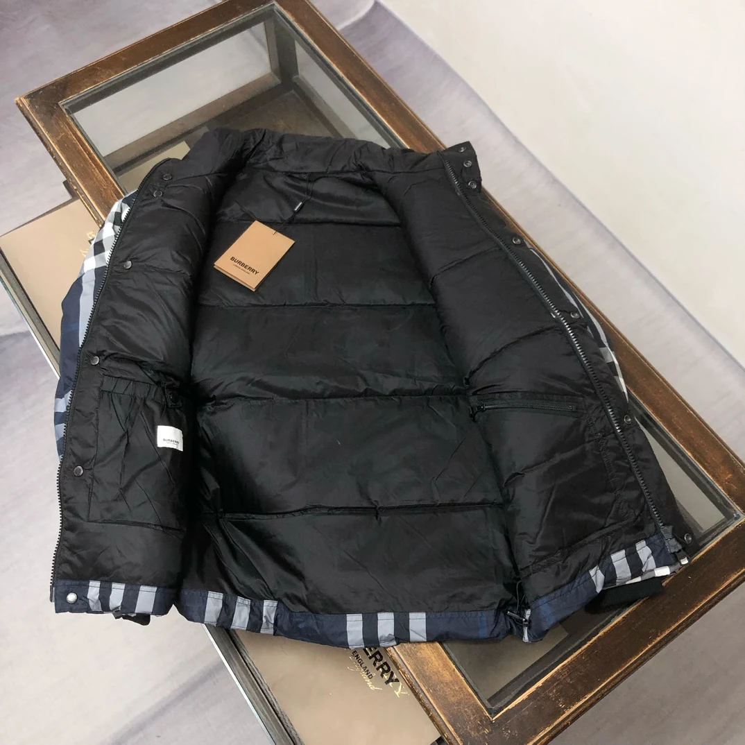 Burberry Doudoune Puffer Jacket - Style 6 - Burberry puffer jacket real photo 7
