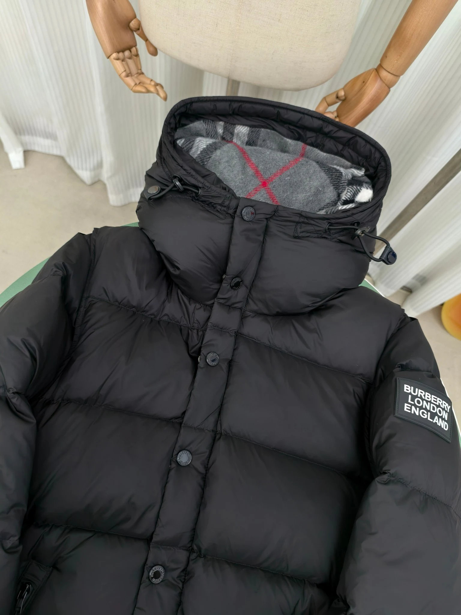 Burberry puffer jacket - real photo 2