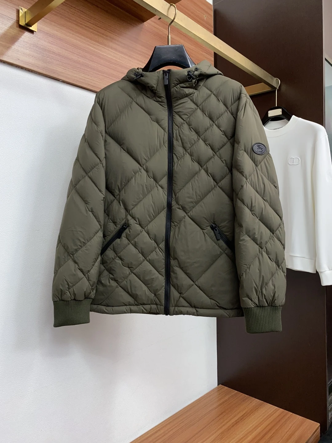 Burberry puffer jacket - real photo 1