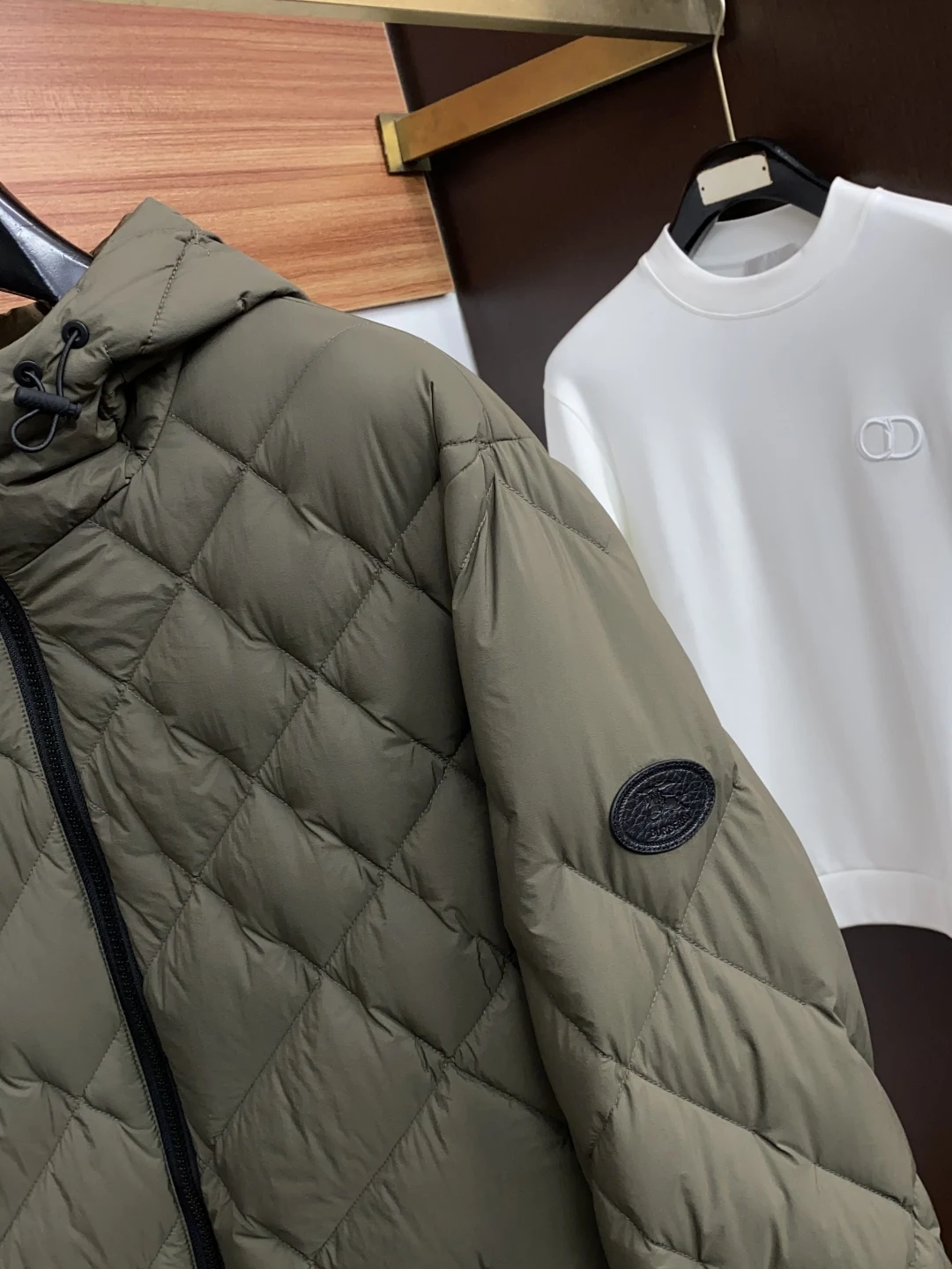 Burberry puffer jacket - real photo 3