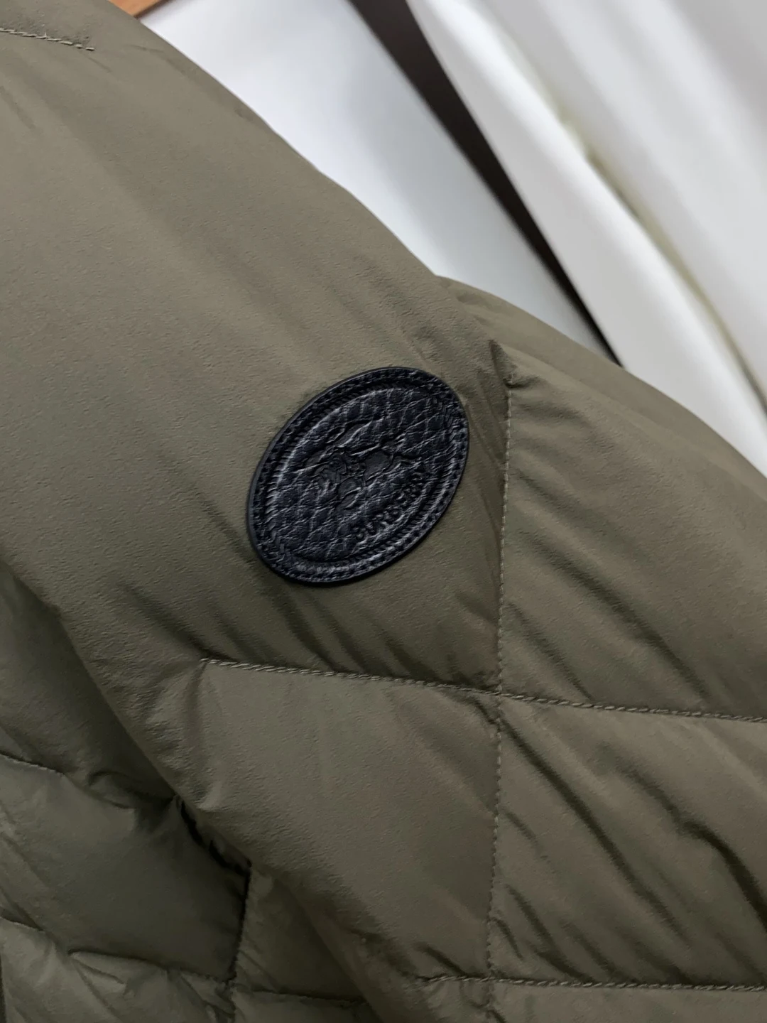 Burberry puffer jacket - real photo 6