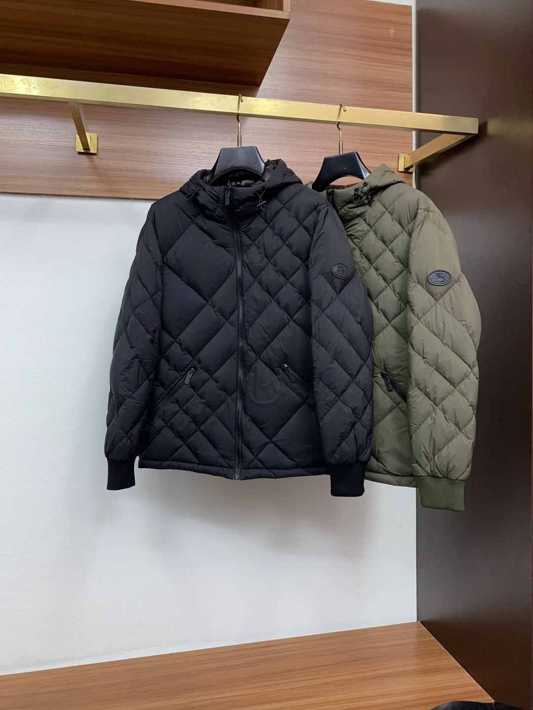 Burberry puffer jacket - real photo 11