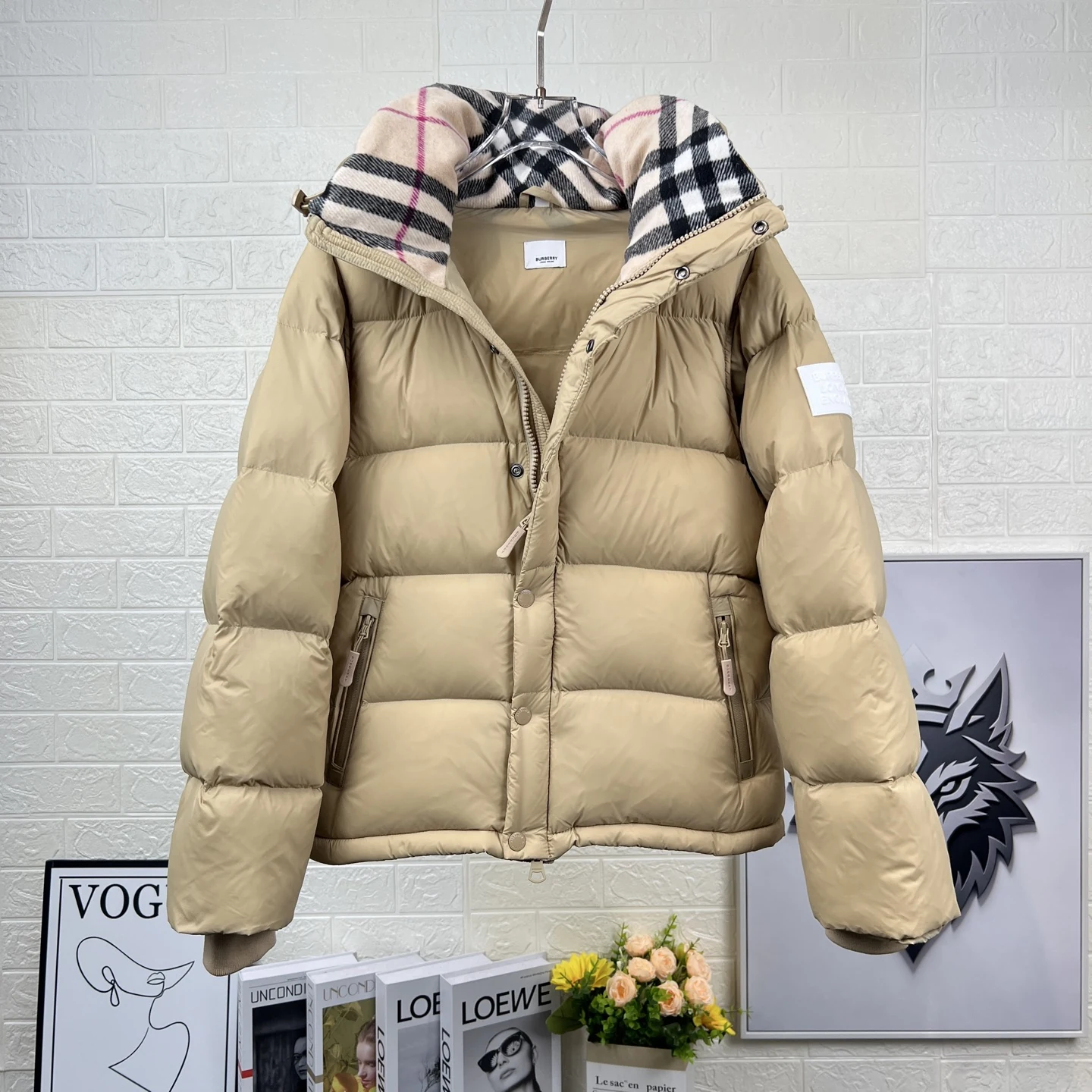 Burberry puffer jacket - real photo 5
