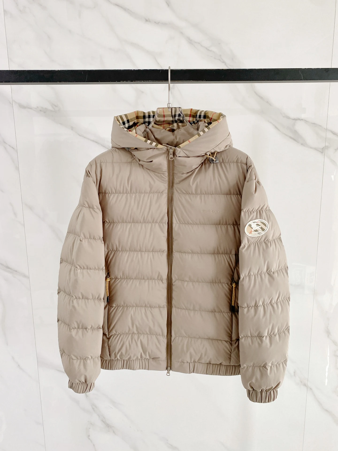 Burberry puffer jacket - real photo 1