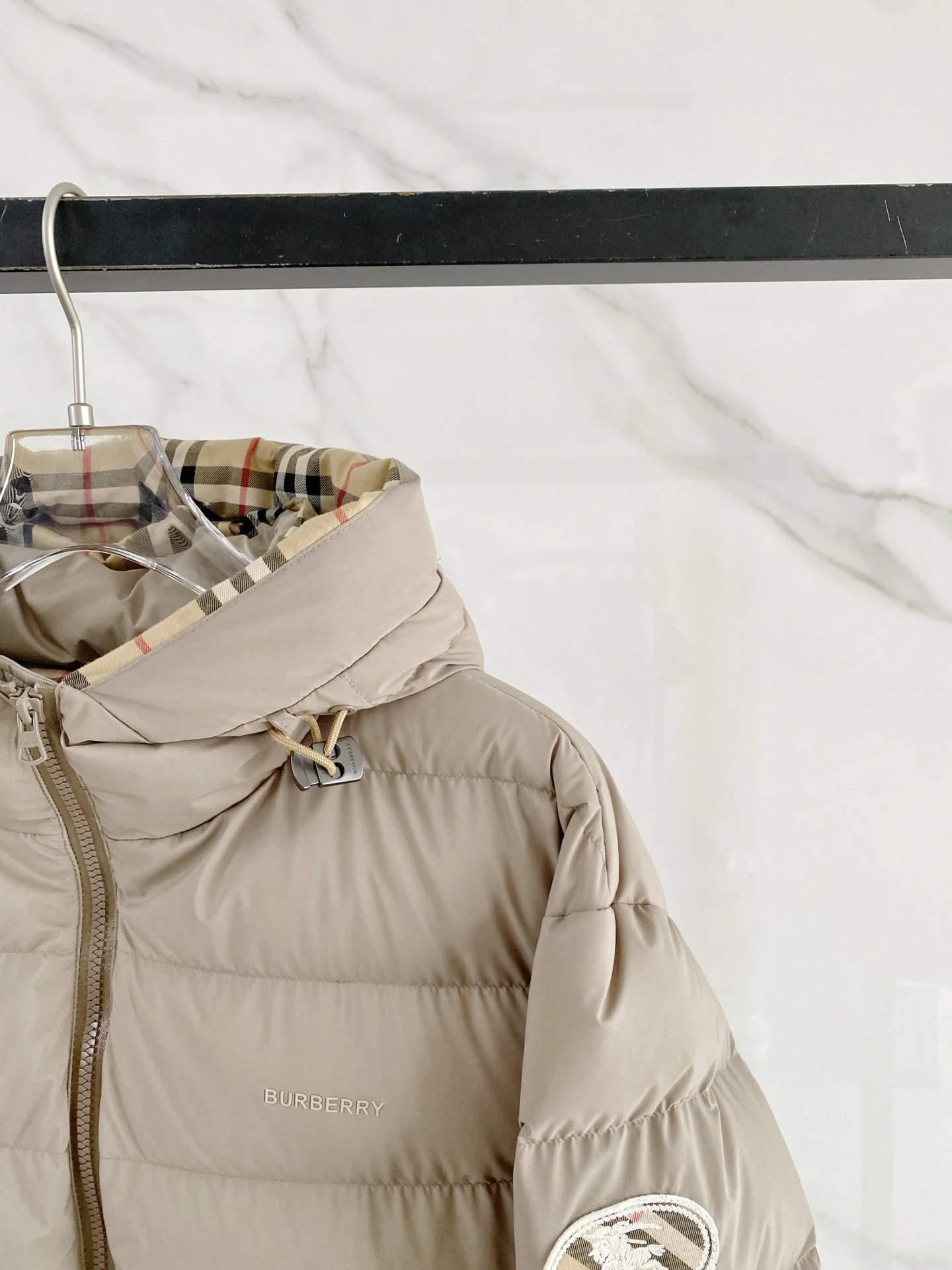 Burberry puffer jacket - real photo 3