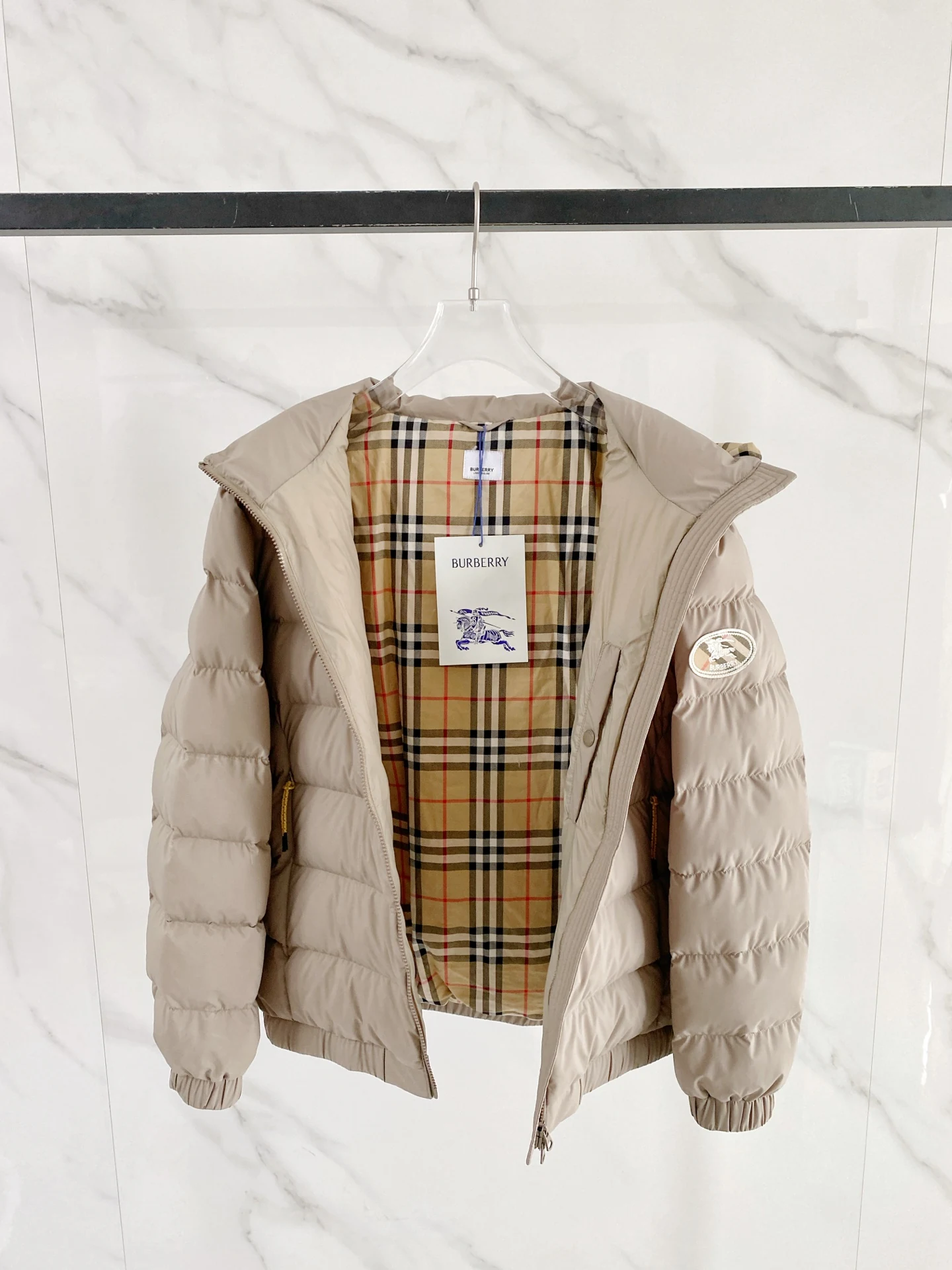 Burberry puffer jacket - real photo 5