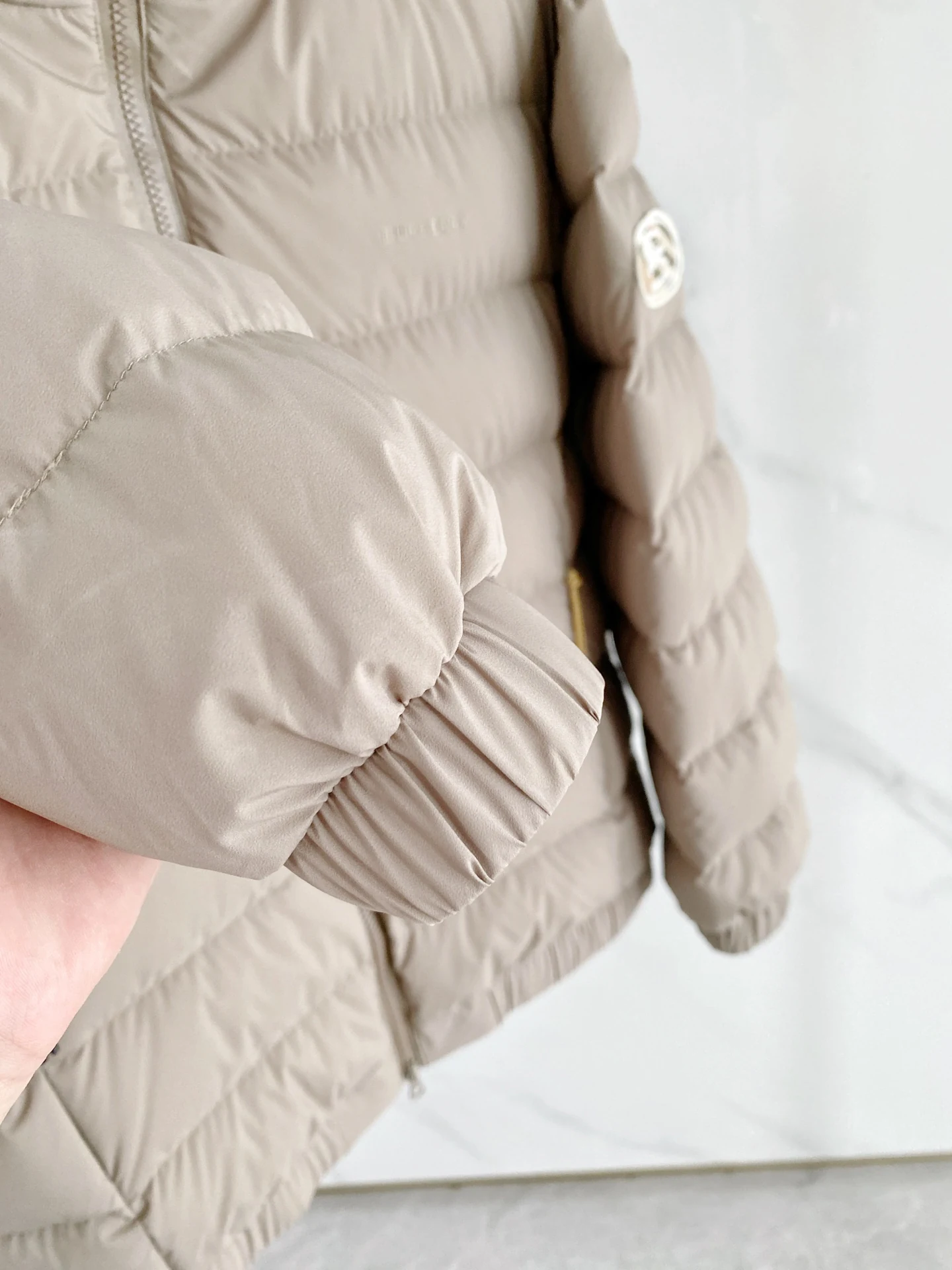 Burberry puffer jacket - real photo 7