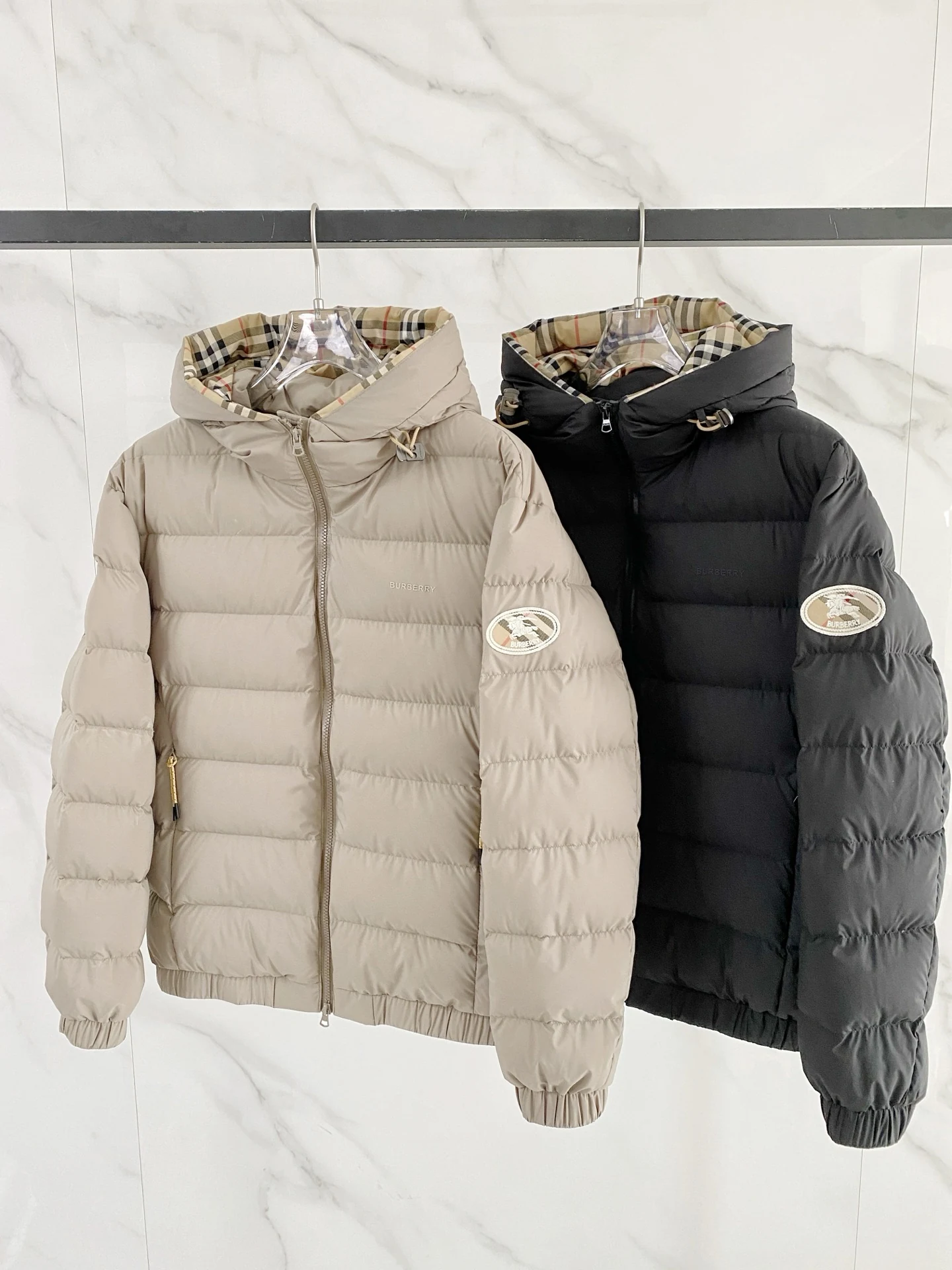 Burberry puffer jacket - real photo 9
