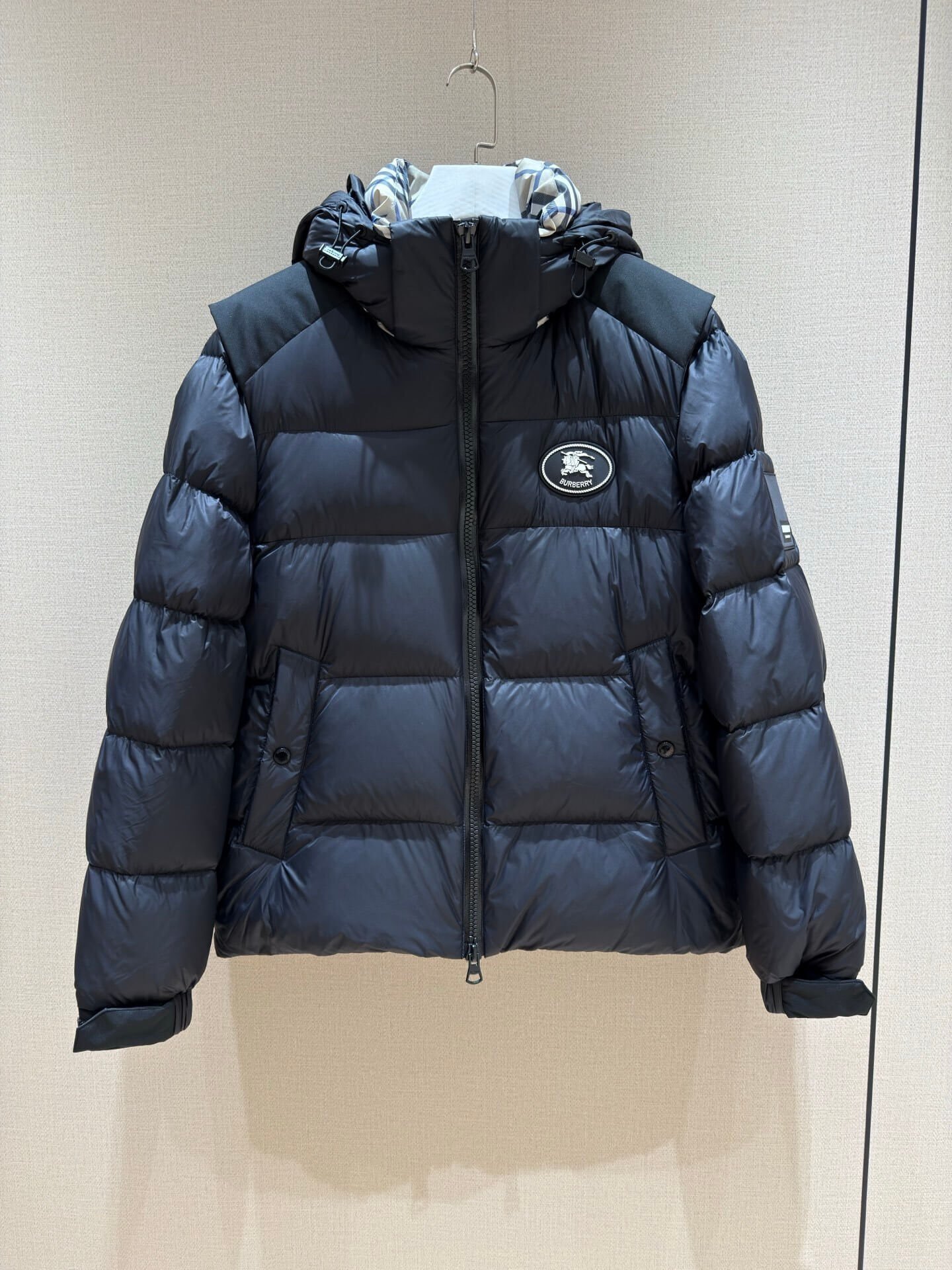 Burberry puffer jacket - real photo 1