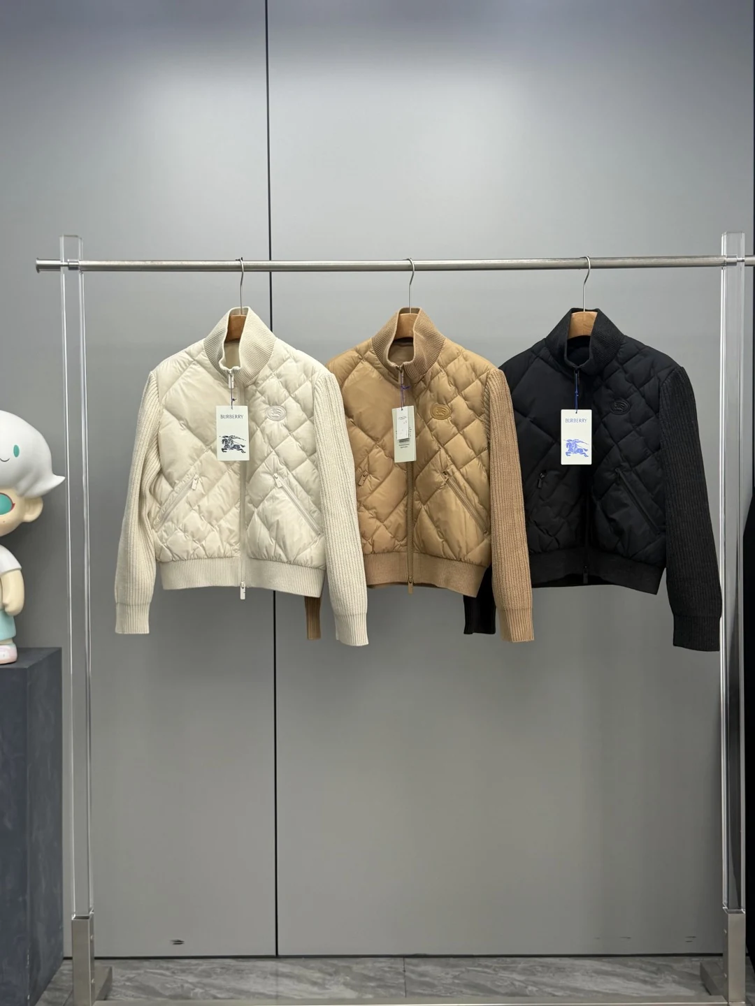 Burberry puffer jacket - real photo 1